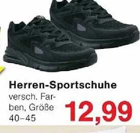 Herren-Sportschuhe - Verschiedene Farben, Größen 40-45