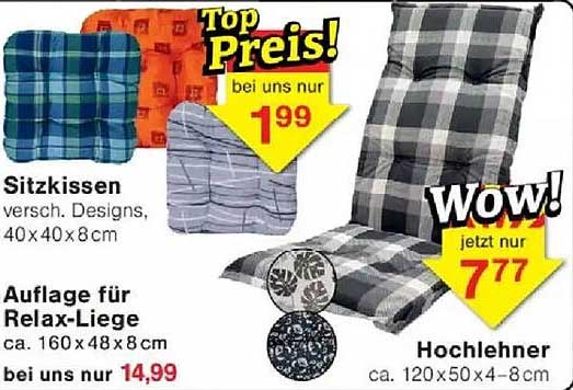 Hochlehner und Sitzelemente – jetzt zugreifen!