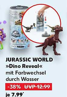 JURASSIC WORLD »Dino Reveal« mit Farbwechsel durch Wasser