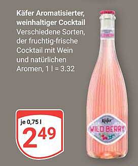 Käfer Aromatisierter, weinhaltiger Cocktail - Wild Berry