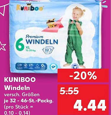 KUNIBOO Windeln - Premium Qualität für Ihr Kind