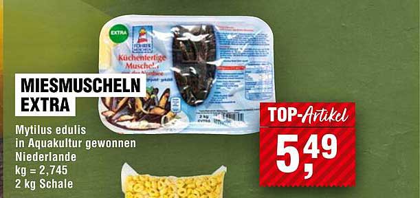 Miesmuscheln Extra