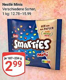 Nestlé Minis - Smarties Mini