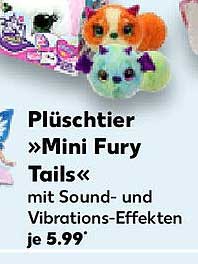 Plüschtier »Mini Fury Tails« mit Sound- und Vibrationseffekten je 5,99