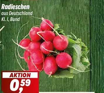 Radieschen aus Deutschland Kl. I, Bund