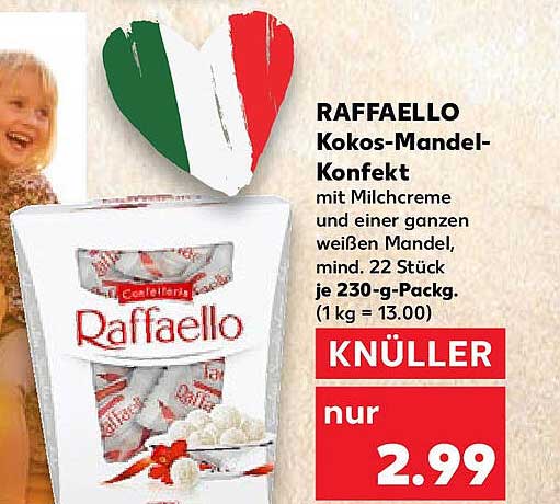 RAFFAELLO Kokos-Mandel-Konfekt