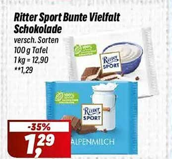 Ritter Sport Bunte Vielfalt Schokolade