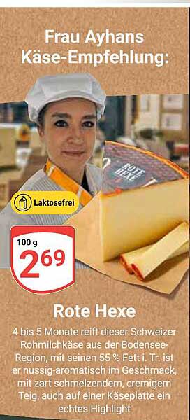 Rote Hexe - Schweizer Rohmilchkäse
