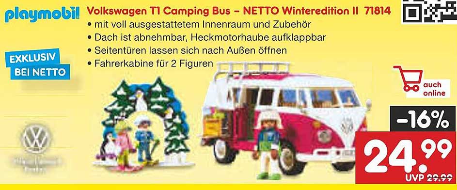 Volkswagen T1 Camping Bus – NETTO Winteredition II 71814