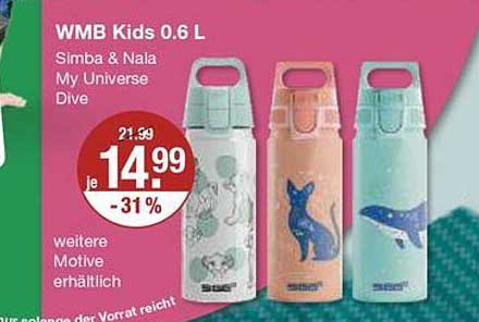 WMF Kids Trinkflasche 0.6 L - Simba & Nala - My Universe Dive