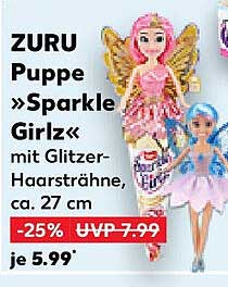 ZURU Puppe »Sparkle Girlz« mit Glitzer-Haarsträhne, ca. 27 cm