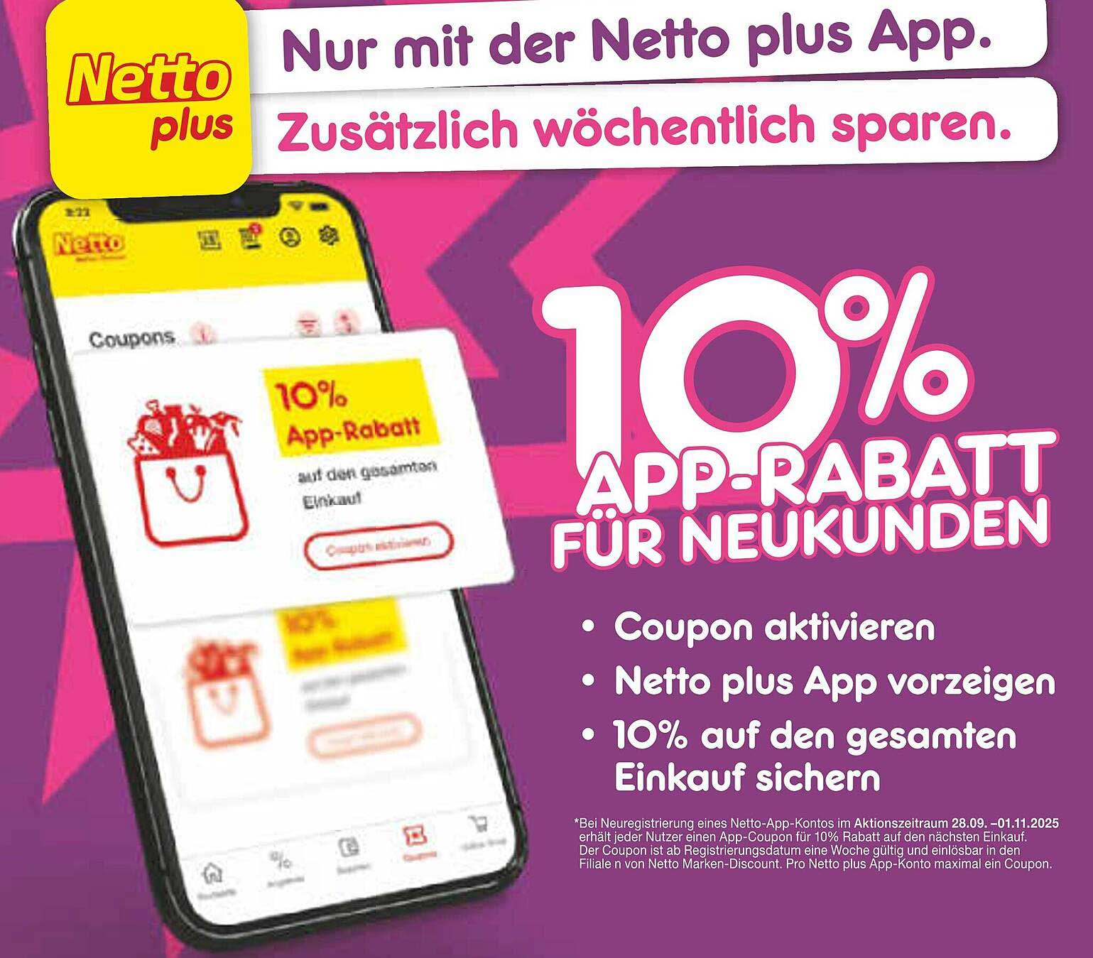 10% APP-RABATT FÜR NEUKUNDEN