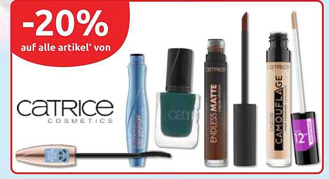 20% auf alle Artikel von Catrice Cosmetics