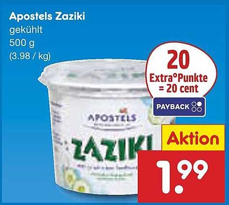 Apostels Zaziki 500 g - Gekühlt