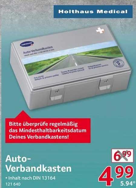 Auto-Verbandkasten