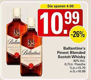 Ballantine's Finest Blended Scotch Whisky