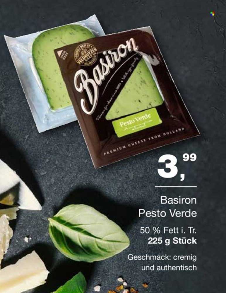 Basiron Pesto Verde 225 g Stück