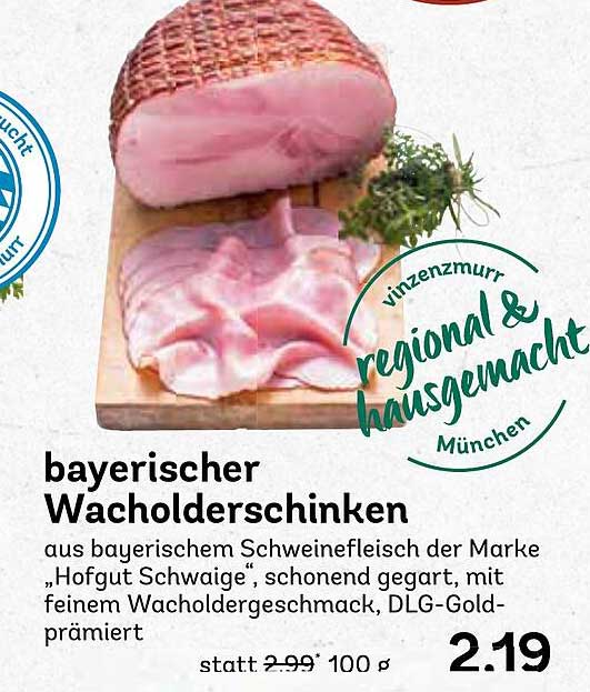 bayerischer Wacholderschinken