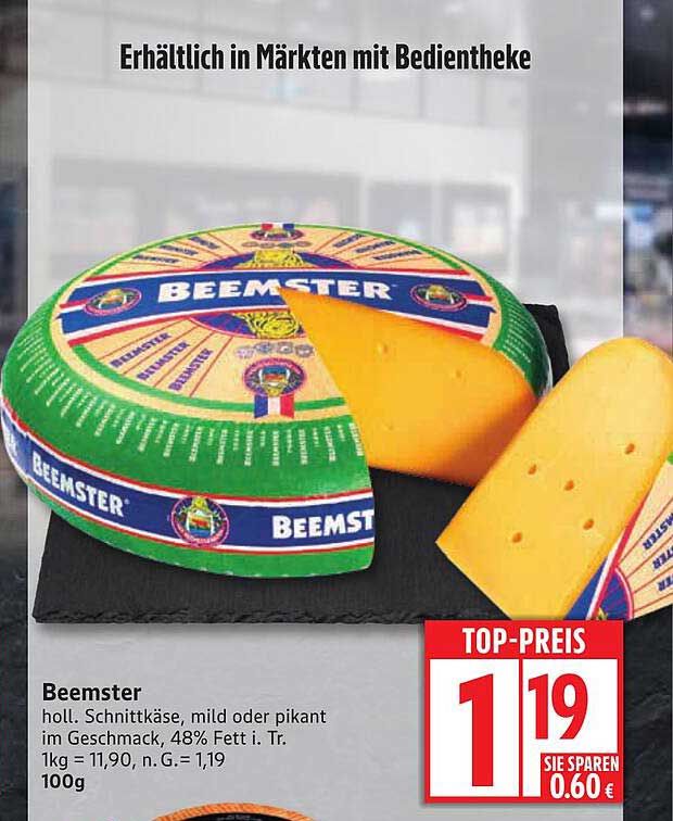 Beemster Schnittkäse