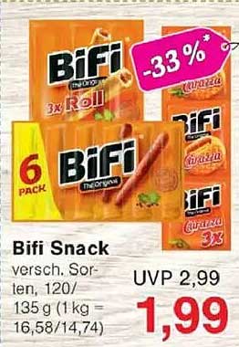 Bifi Snack 6 Pack – Genuss für jeden Moment