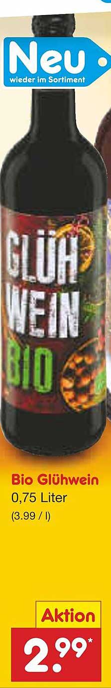 Bio Glühwein 0,75 Liter