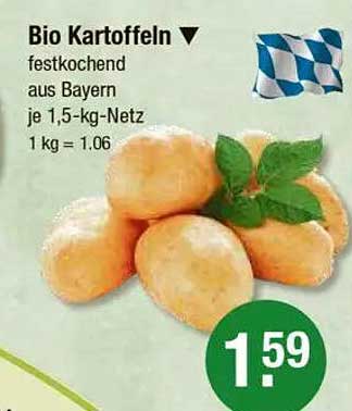 Bio Kartoffeln festkochend aus Bayern