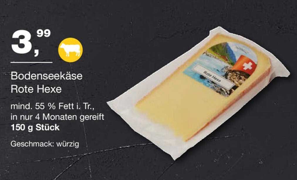 Bodenseekäse Rote Hexe 150 g