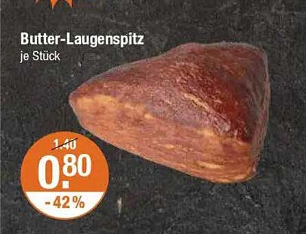 Butter-Laugenspitze je Stück