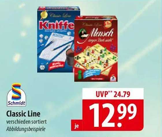 Classic Line Spiele – Kniffel und Mensch ärgere dich nicht