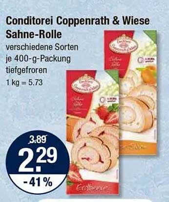 Conditorei Coppenrath & Wiese Sahne-Rolle - Verschiedene Sorten