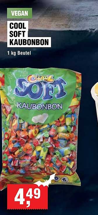 Cool Soft Kaubonbon 1 kg Beutel
