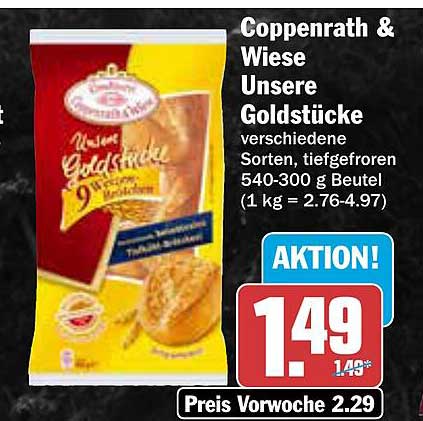 Coppenrath & Wiese Unsere Goldstücke 540-300 g