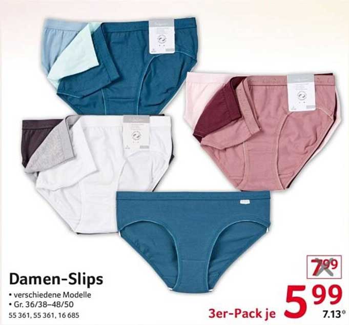 Damen-Slips 3er-Pack