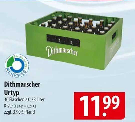 Dithmarscher Urtyp 30 Flaschen à 0,33 Liter