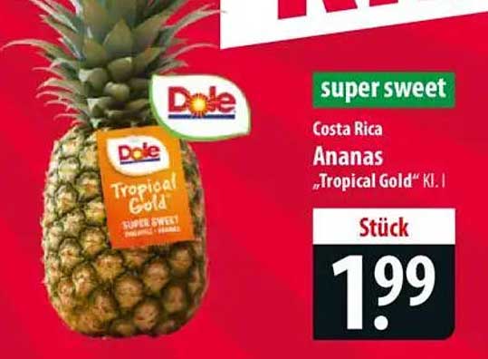 Dole Ananas 'Tropical Gold' K.I.