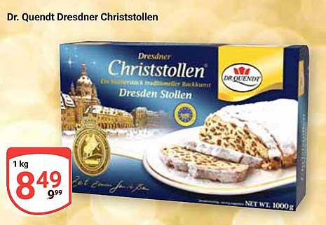 Dr. Quendt Dresdner Christstollen