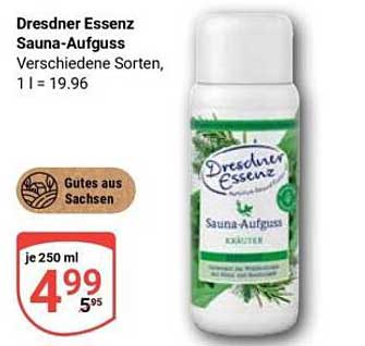 Dresdner Essenz Sauna-Aufguss - Verschiedene Sorten, 250 ml