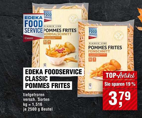 EDEKA Foodservice Classic Pommes Frites