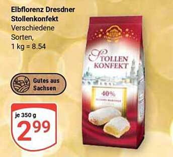 Elbflorenz Dresdner Stollenkonfekt
