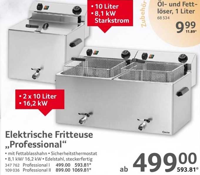 Elektrische Fritteuse „Professional“