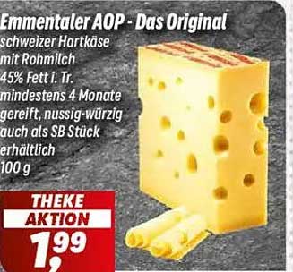 Emmentaler AOP - Das Original