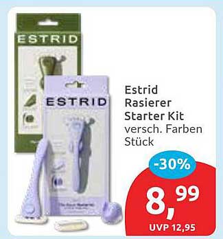 Estrid Rasierer Starter Kit – verschiedene Farben