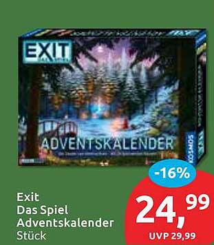 Exit Das Spiel Adventskalender
