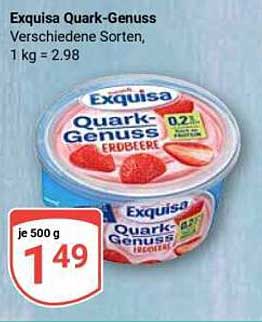 Exquisa Quark-Genuss Erdbeere, 500 g