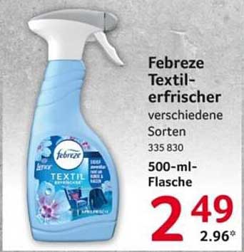 Febreze Textilerfrischer verschiedene Sorten 500-ml-Flasche