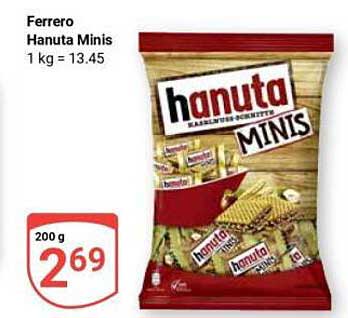 Ferrero Hanuta Minis 200 g
