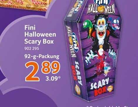 Fini Halloween Scary Box