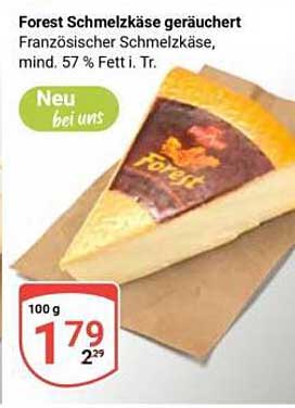 Forest Schmelzkäse geräuchert, 100 g