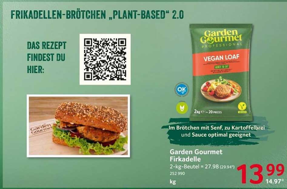 Frikadellen-Brötchen „Plant-Based“ 2.0
