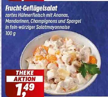 Frucht-Geflügelsalat